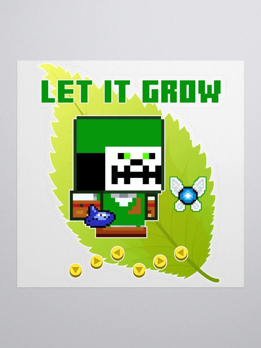Aggro - Let It Grow - Sticker product image (1)