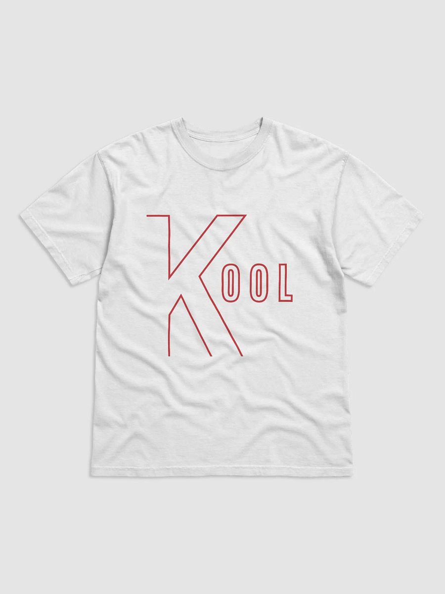 KOOL Diagonal Lines Red Tee product image (4)