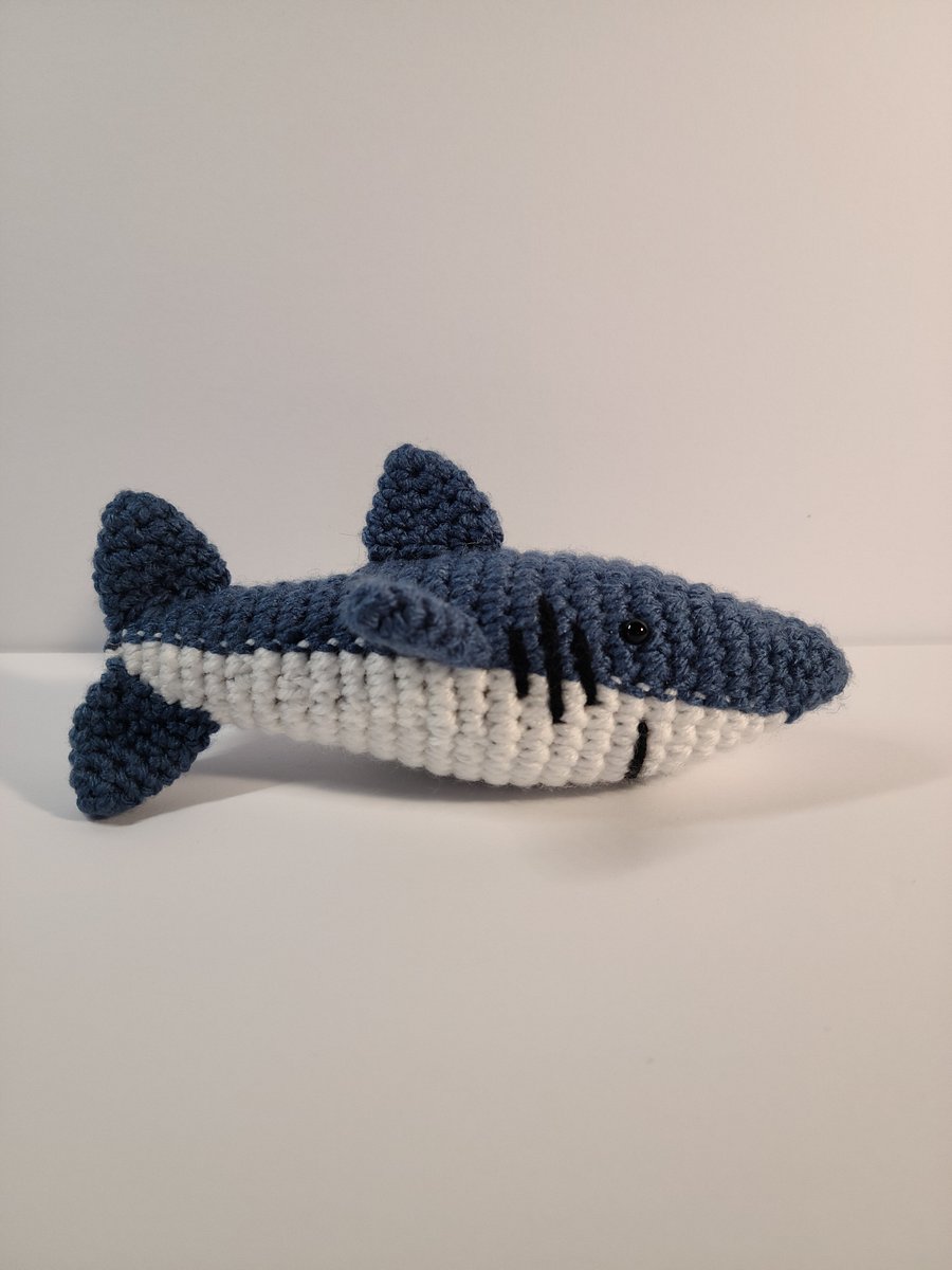 Handmade Amigurumi Shark Stuffed Animal product image (3)