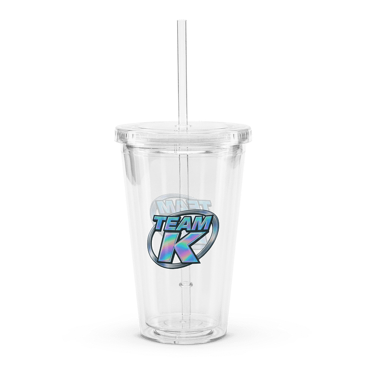 Team K 2000's Clear Plastic Tumbler product image (1)