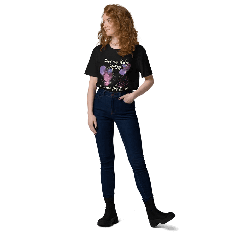 Womens t shirt ' Love my Arty Mom