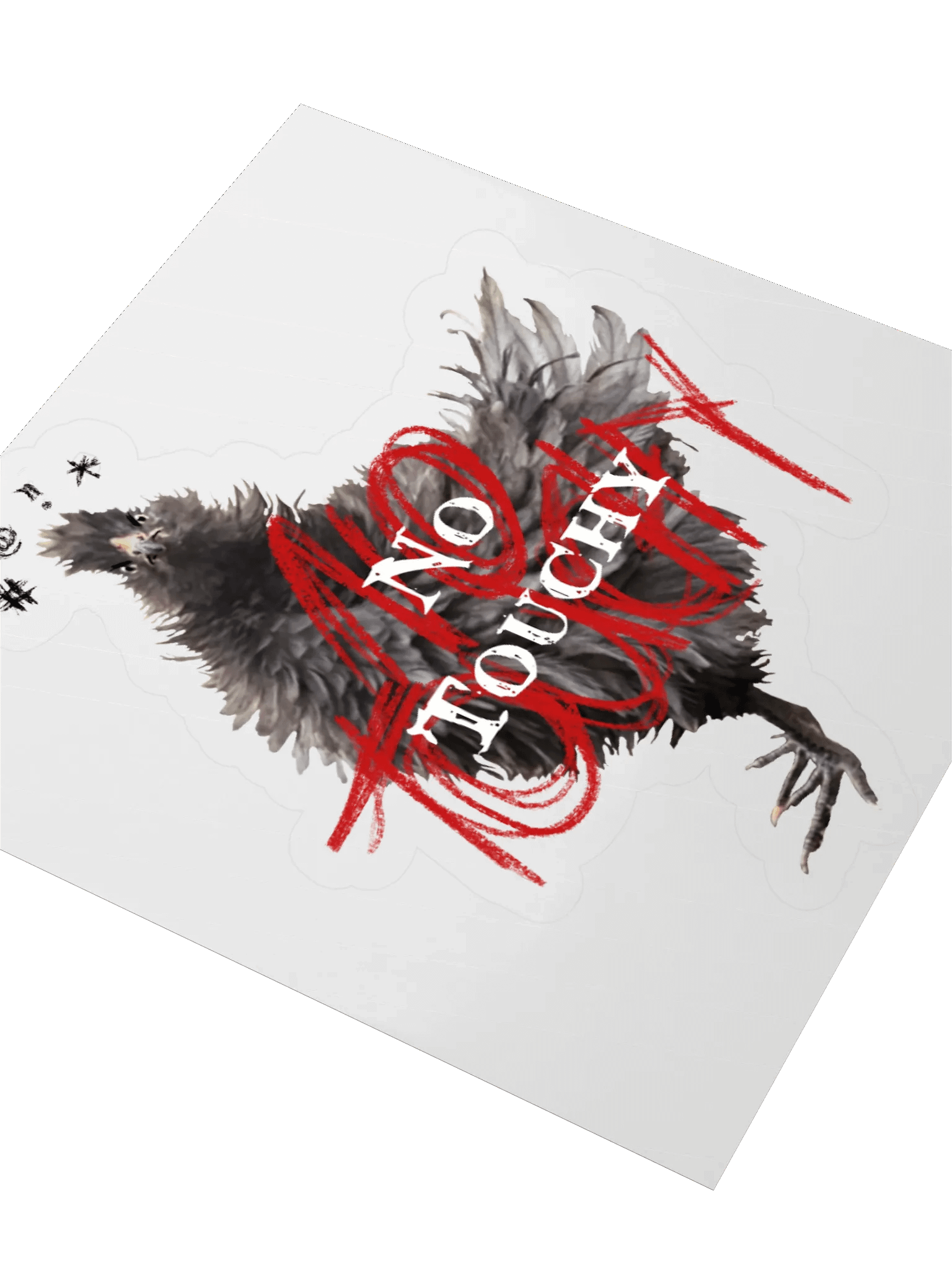 No Touchy - Sticker product image (3)