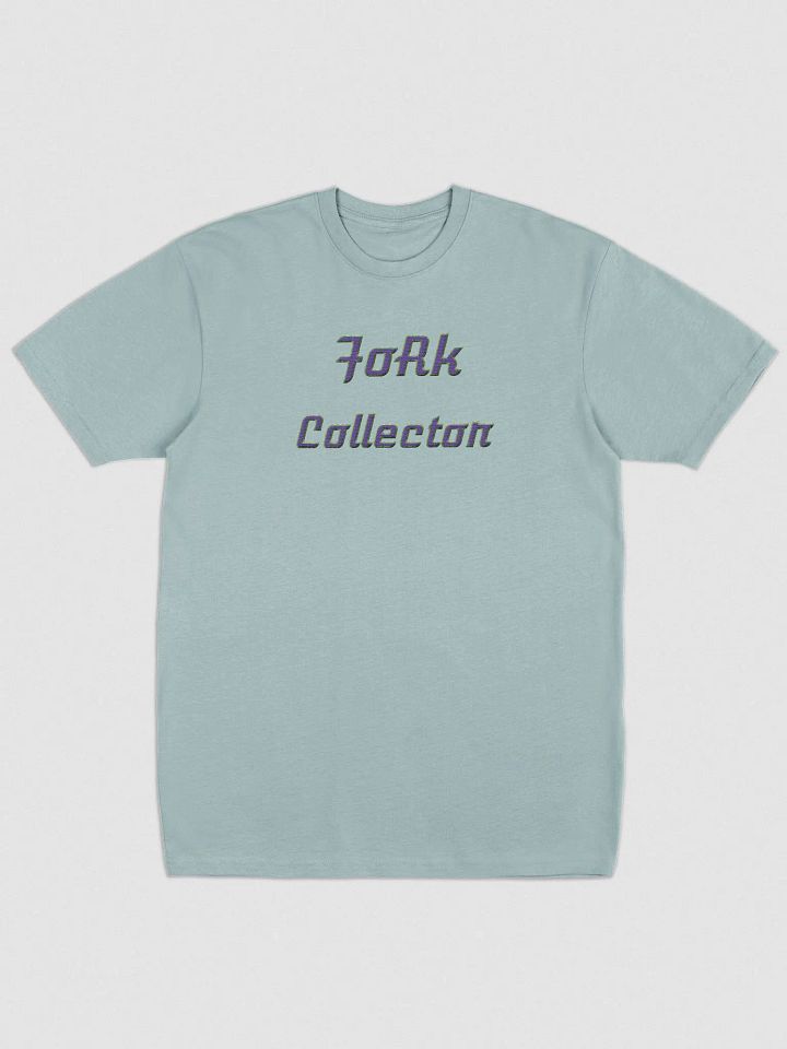 FoRk Collector Embroidered Men's Premium Heavyweight T-Shirt product image (8)