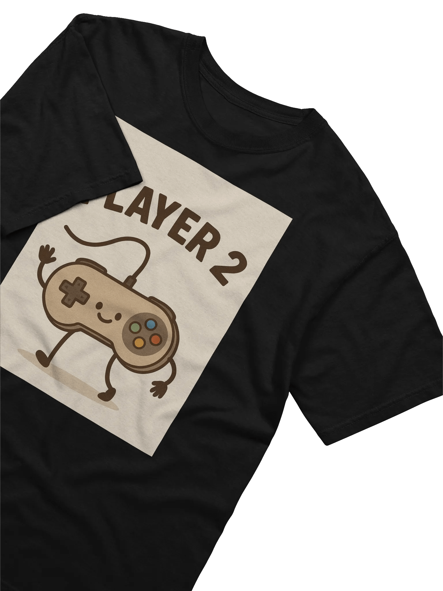 Player 2 Retro Gaming Controller T-Shirt product image (14)