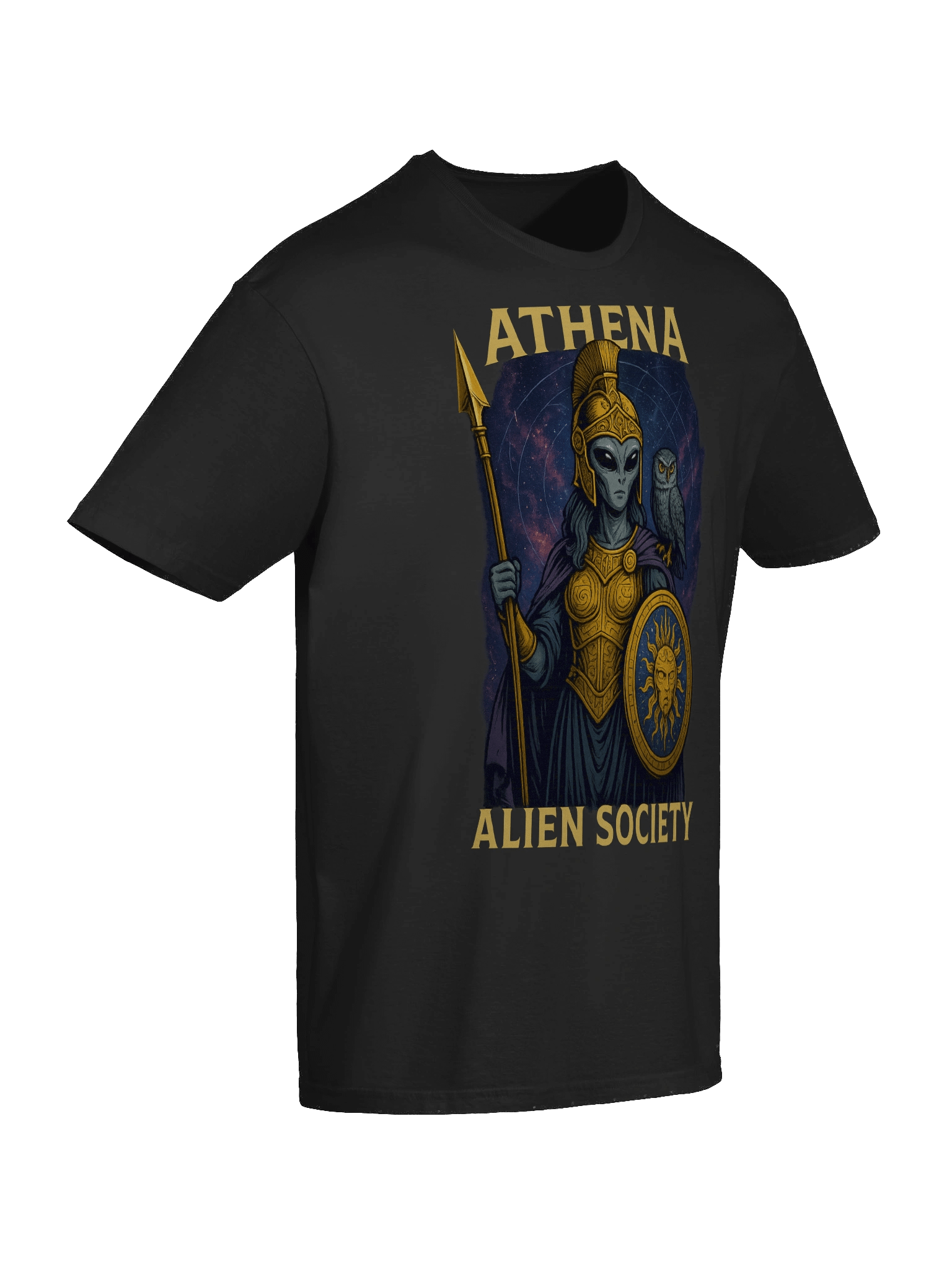 Athena's Cosmic Defender T-Shirt product image (10)