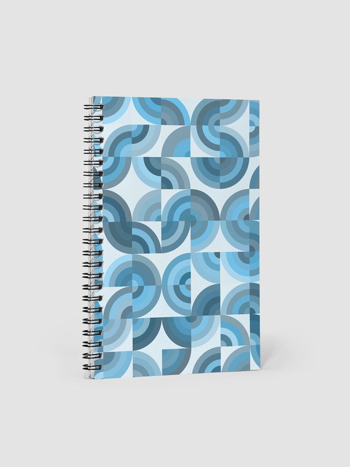 Ethereal Geometric Dreams Spiral Notebook product image (1)