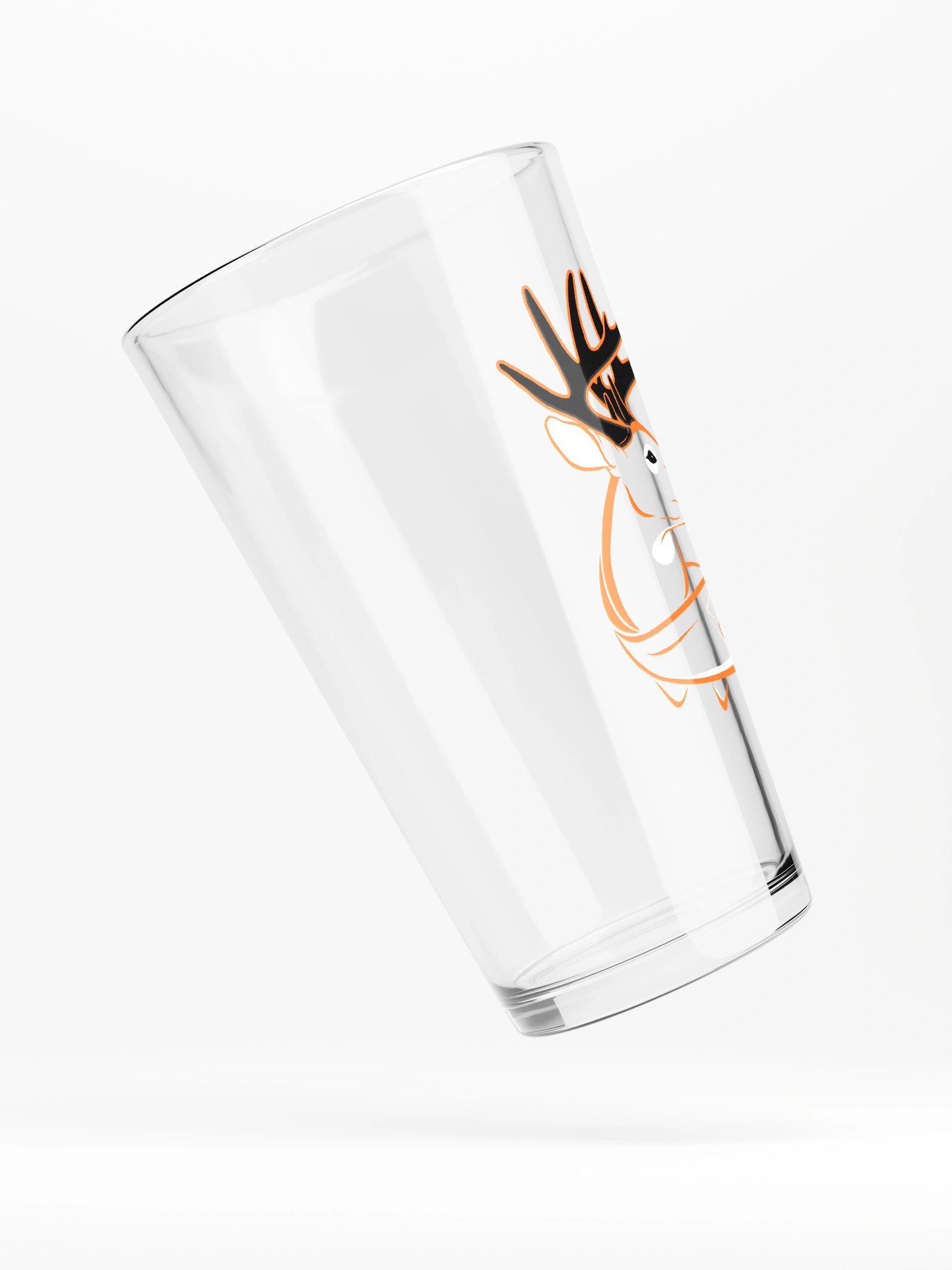 ITO Orange Pint Glass product image (4)