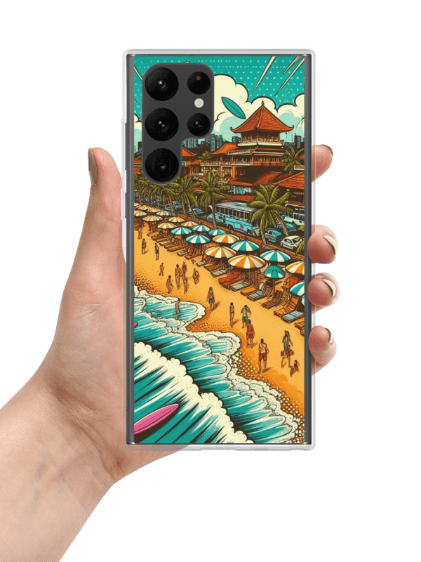 Beach Vibes Samsung® Clear Case | AI Design product image (7)