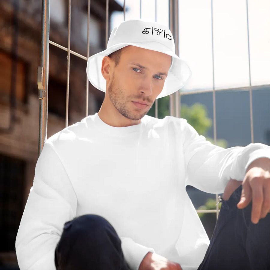 Cdog Spins Bucket Hat White product image (6)