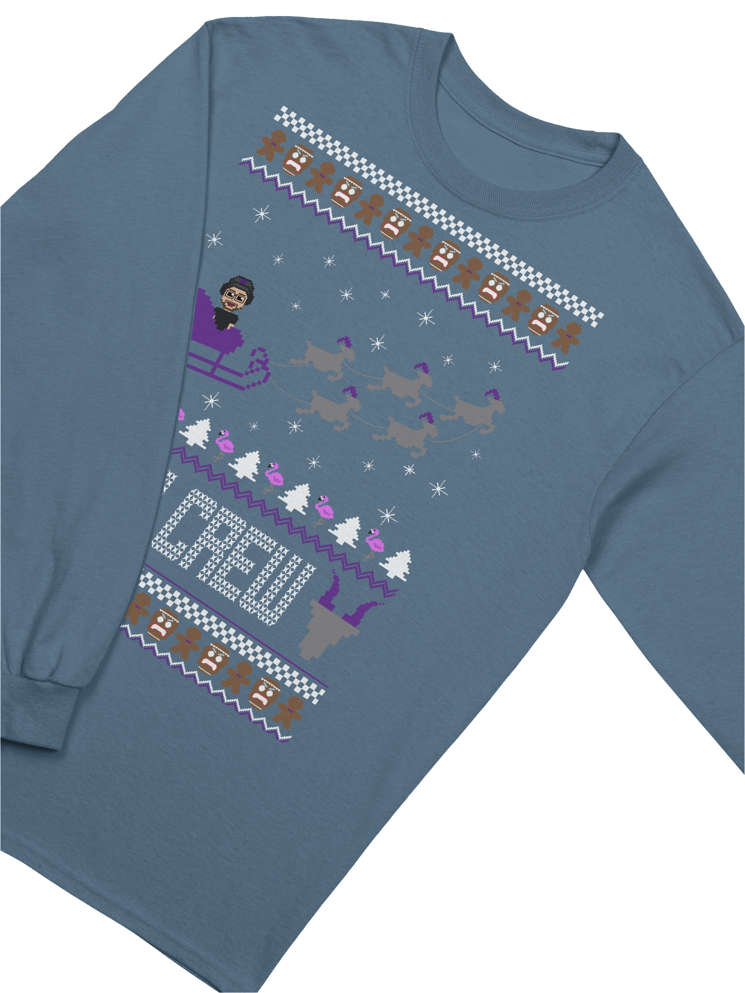 Holiday R2 Sleigh Long Sleeve Shirt product image (19)