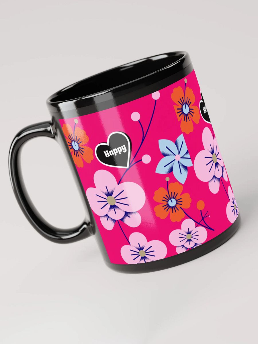 Happy Heart Floral Mug product image (6)