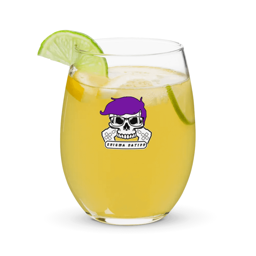 Enigma Nation Stemless Wine Glass product image (12)