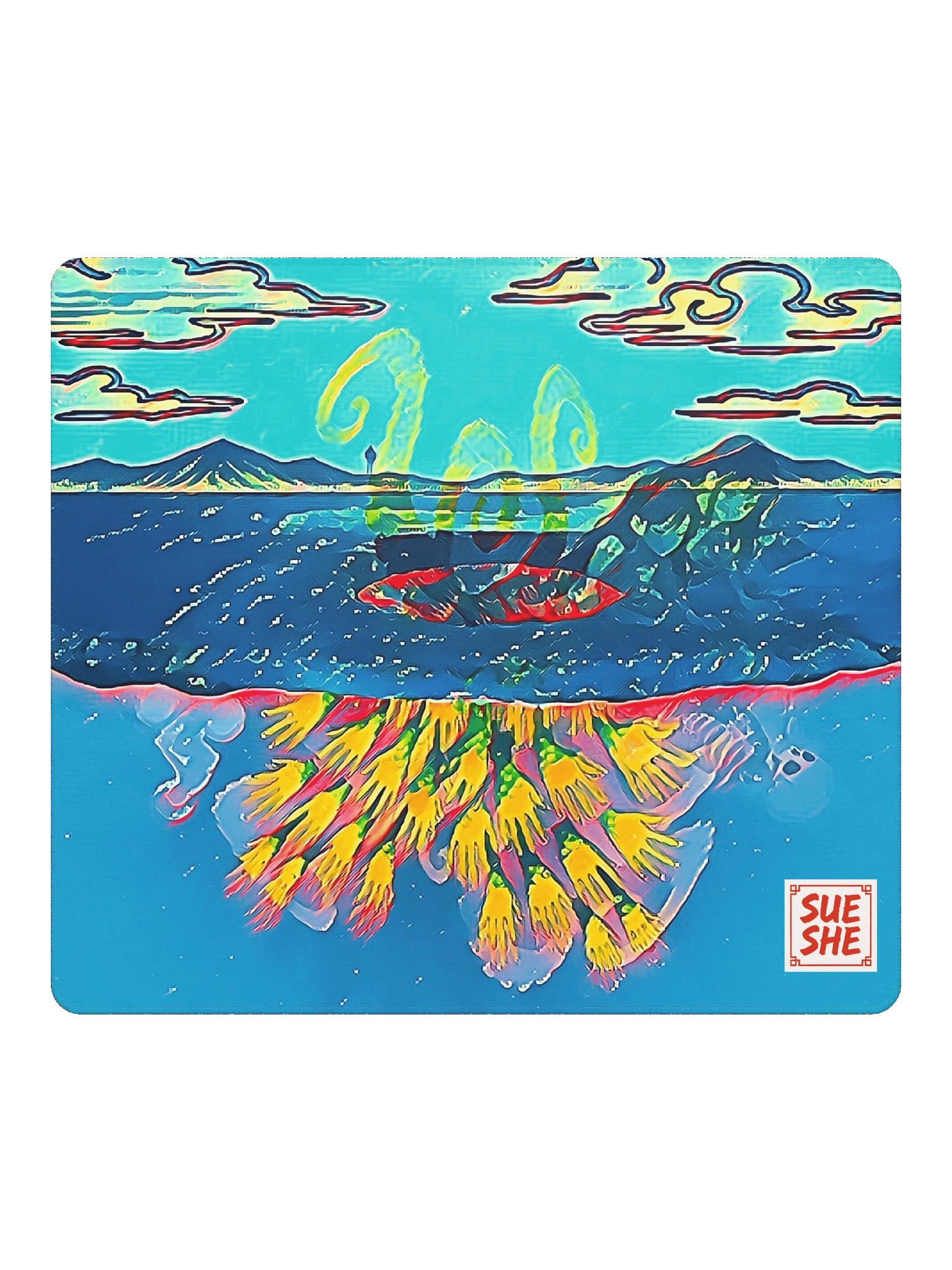 'Icepick' Gaming Mouse Pad product image (2)