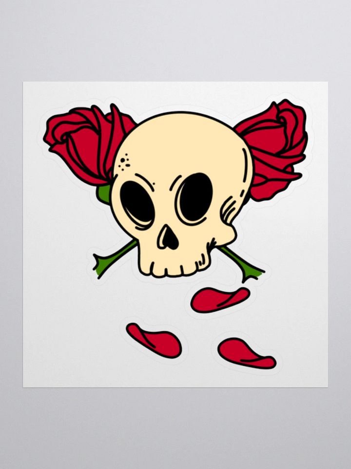 Cross Rose Sticker product image (3)