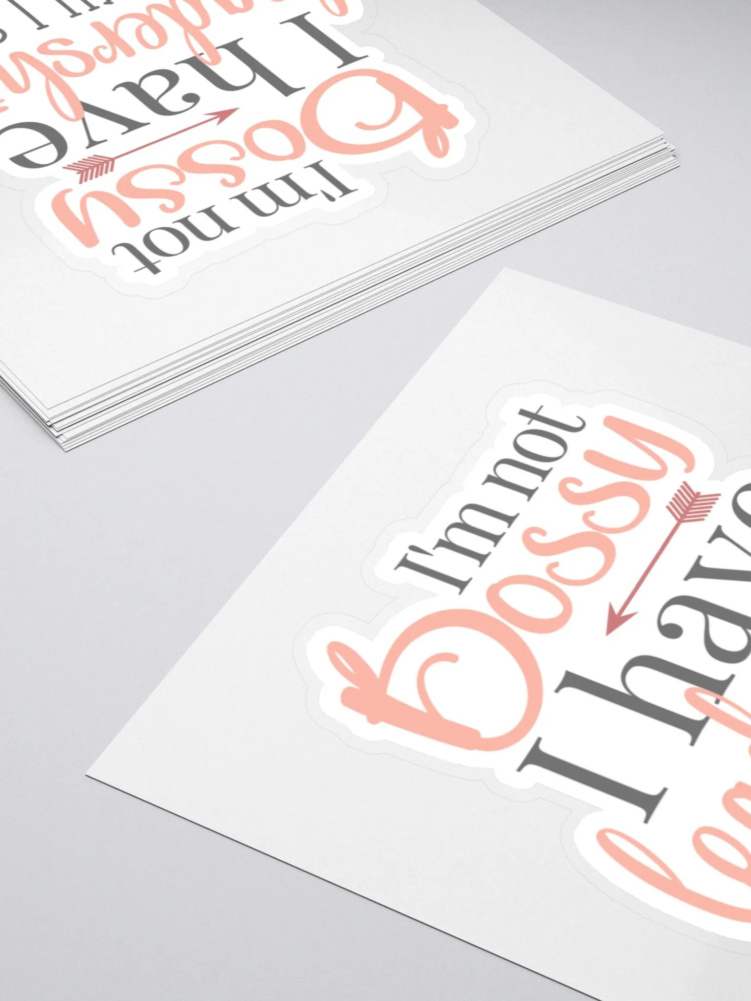 I'm not Bossy I Have Leadership Skills Sticker product image (5)