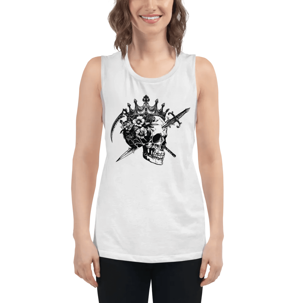 Four Horsemen Logo Bella+Canvas Women's Flowy Muscle Tank product image (50)