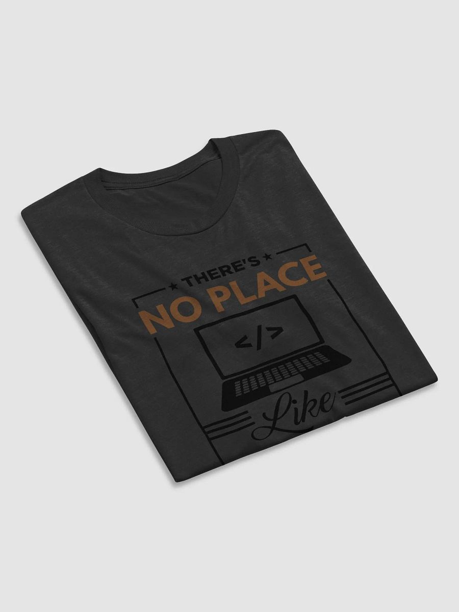 "No Place Like 127.0.0.1" T-Shirt – Ultra-Soft Tri-Blend product image (5)