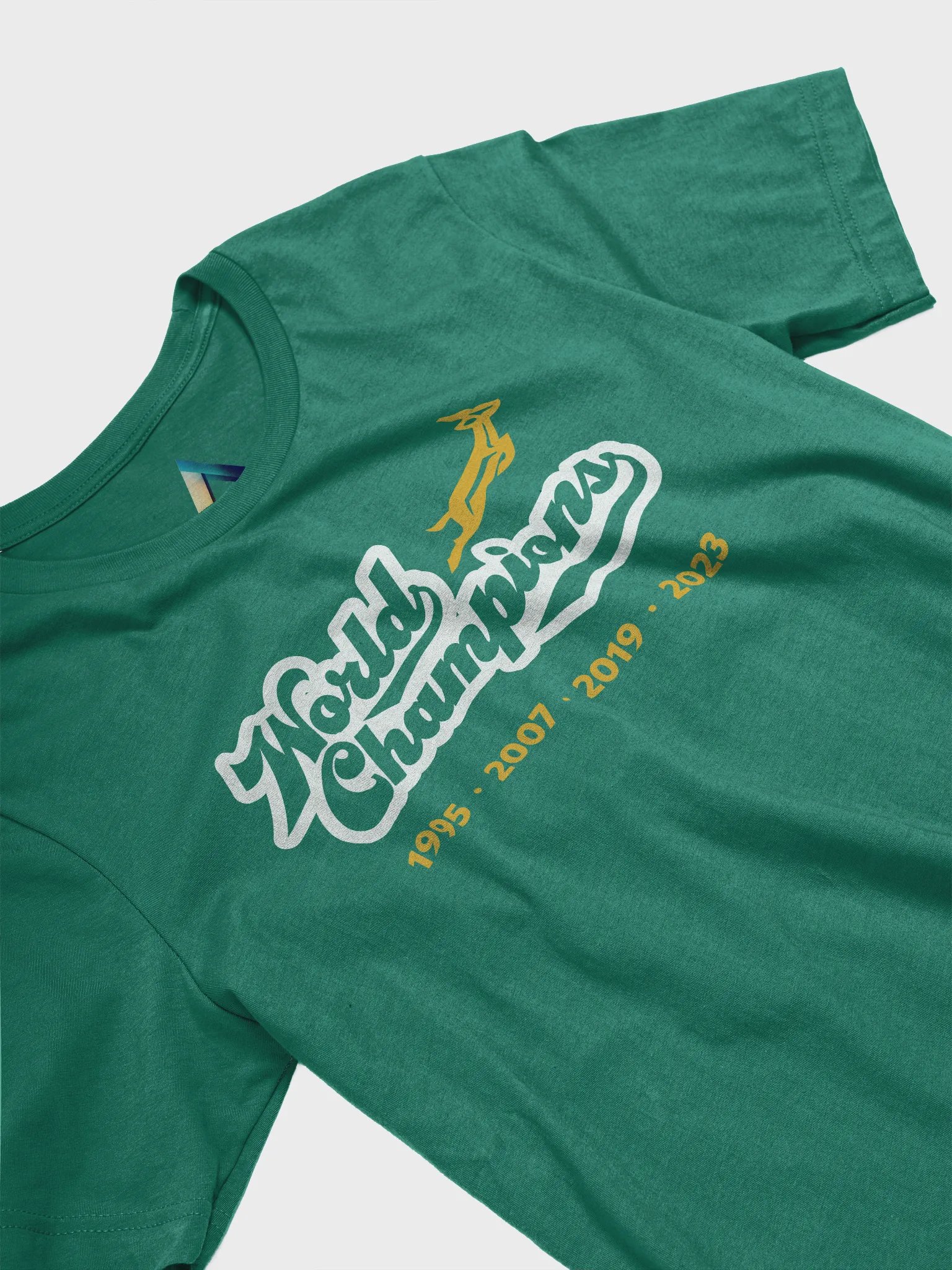 4-time World Champions Springbok rugby Tee product image (3)