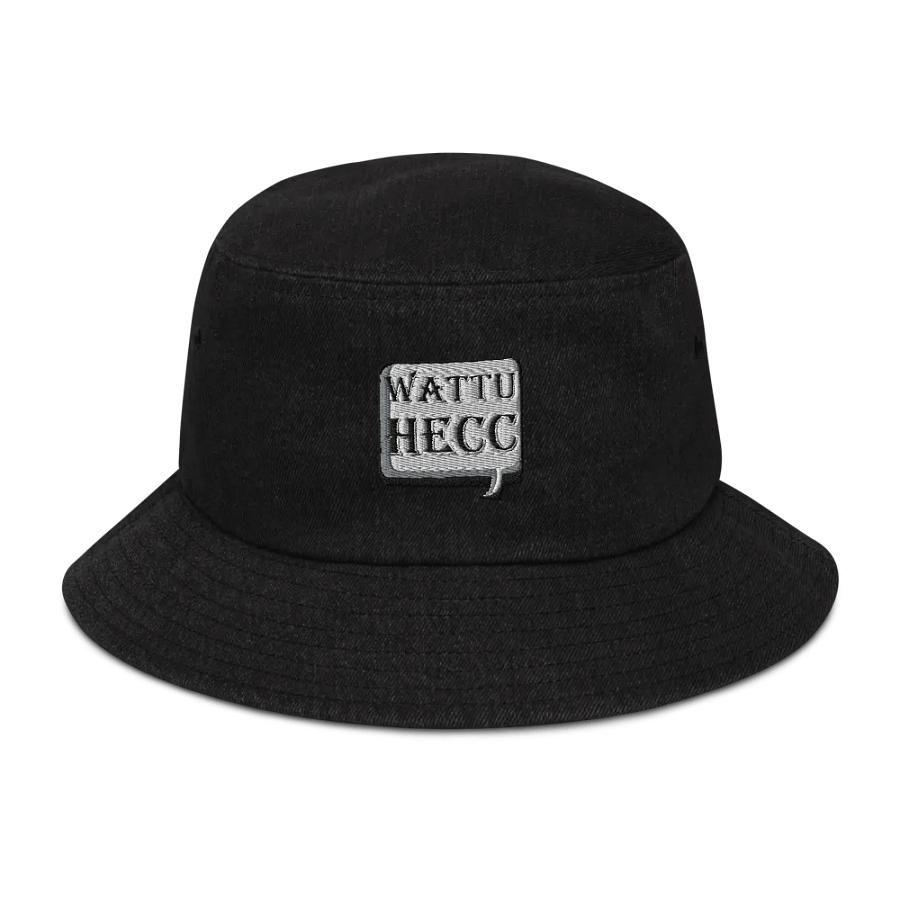 wattuhecc Capstone Denim Bucket Hat product image (1)