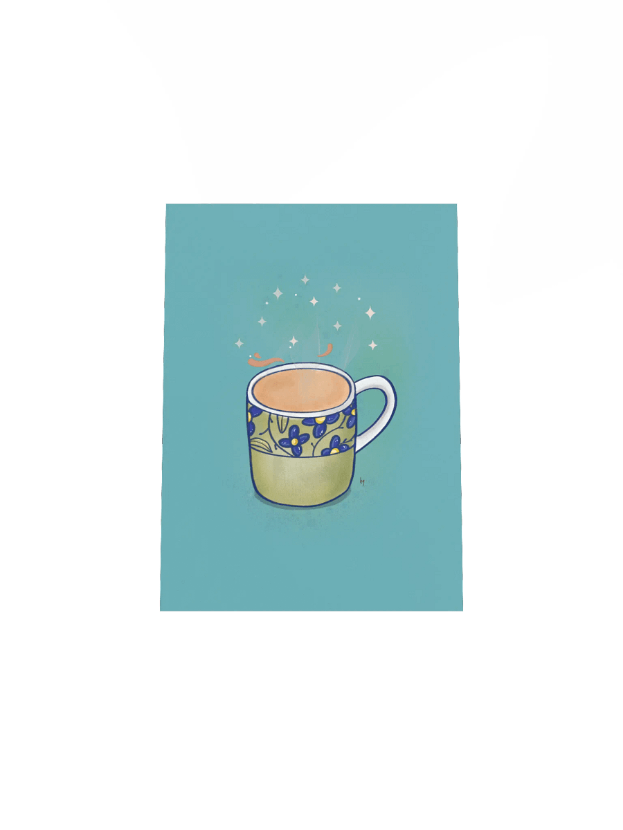 Floral Mug Art Print product image (3)