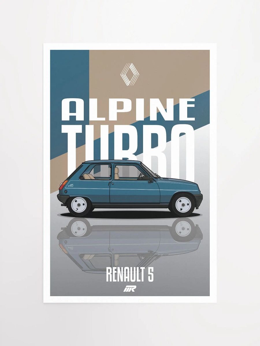 Renault 5 Alpine Turbo - Créatures Nautiques product image (11)
