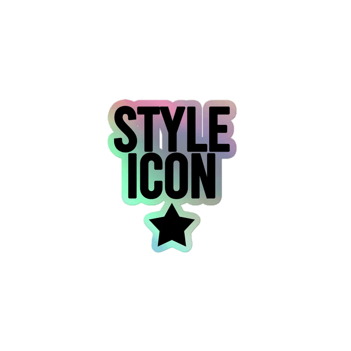 Style Icon - Holo Sticker product image (1)