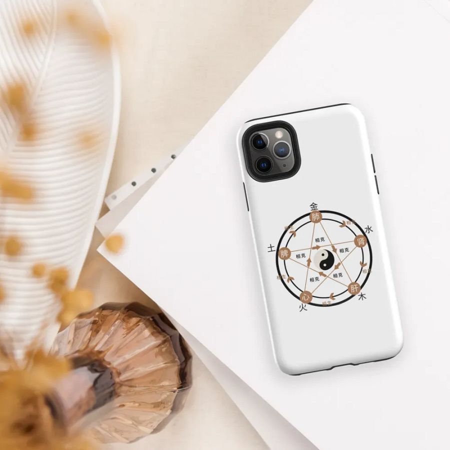 Wu Xing Five Elements iPhone® Tough Case - 中医五行iPhone®手机壳 product image (5)