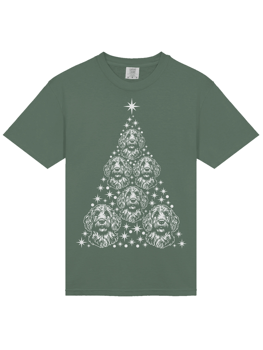 Labradoodle Christmas Tree T-Shirt product image (23)