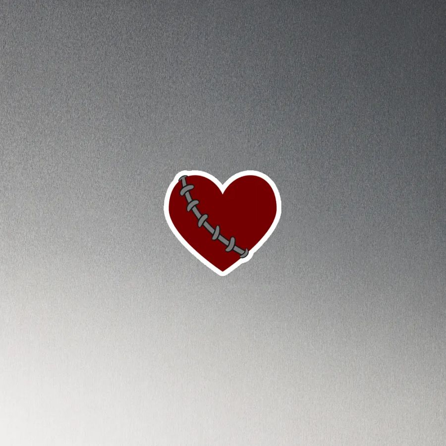 Stitched Heart Magnet product image (4)