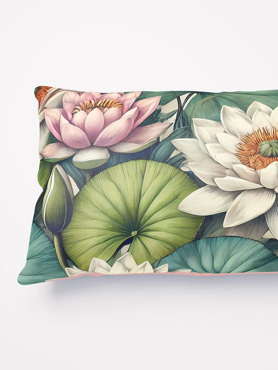 Dreamy Lotus Nights Decorative Pillow product image (9)