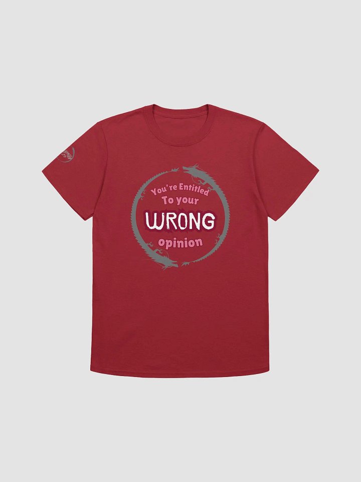 Wrong Opinion T-shirt product image (1)