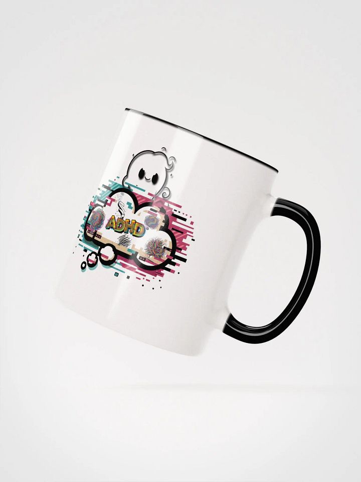 ADHD Ceramic Mug with Color Inside product image (2)