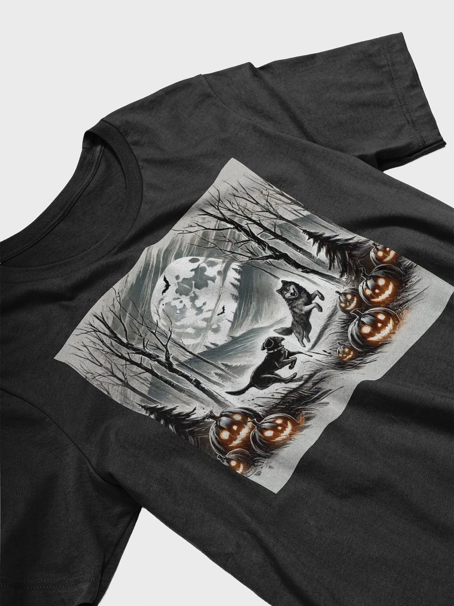 Moonlit Howl Unisex T-Shirt Pumpkin product image (3)