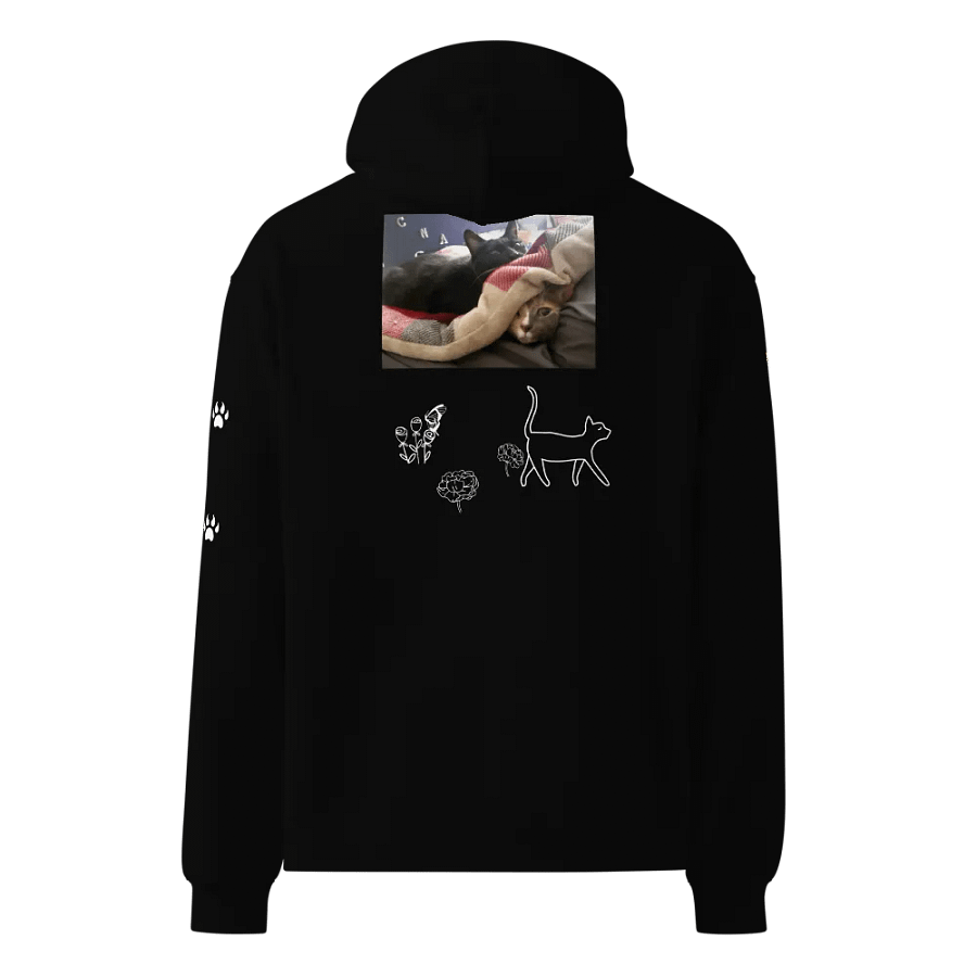 Mystic Feline Oversized Hoodie product image (10)