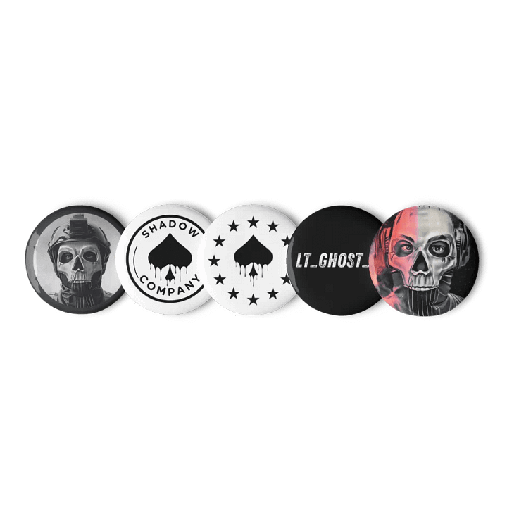 LT Ghost TV "PACK 3" Buttons product image (1)