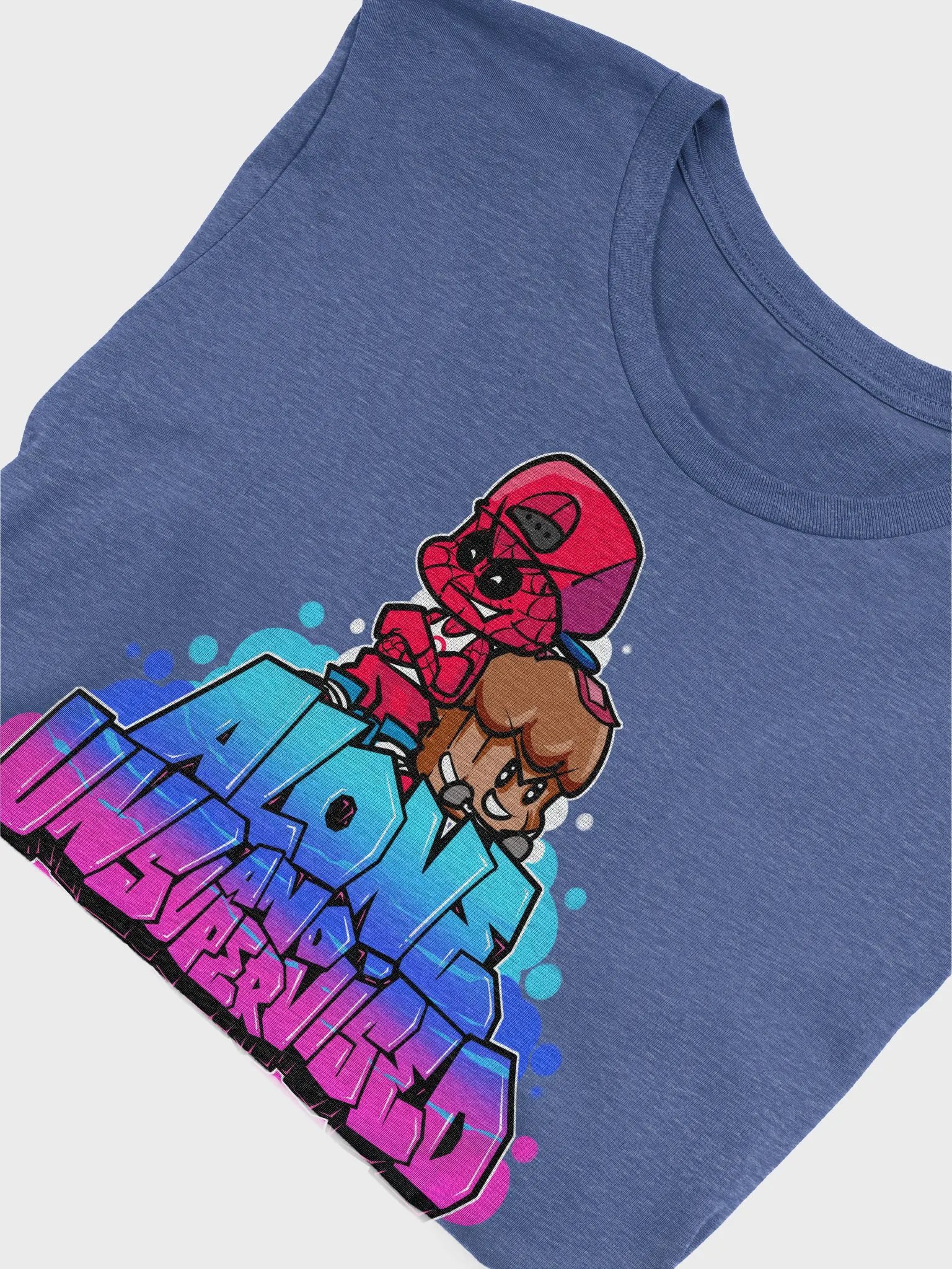Alone and Unsupervised Graffiti T-Shirt product image (5)