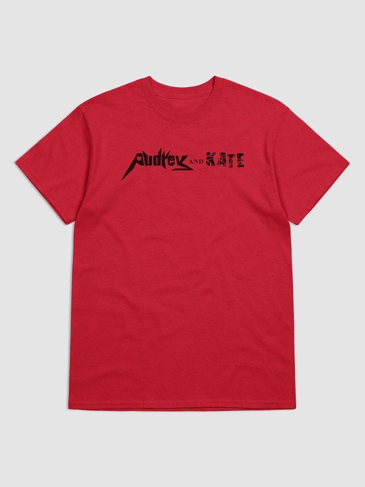 Audrey and Kate Official Black Logo T-shirt product image (1)