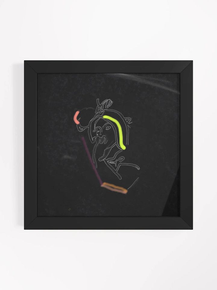 Neongirl Framed Print product image (2)