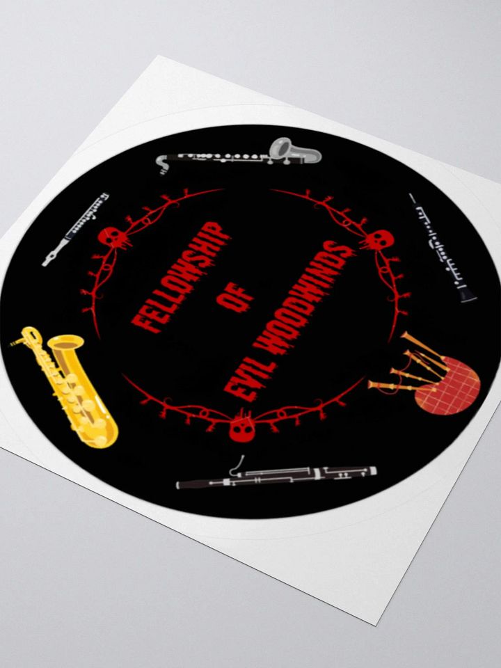 Fellowship of Evil Woodwinds Sticker product image (2)
