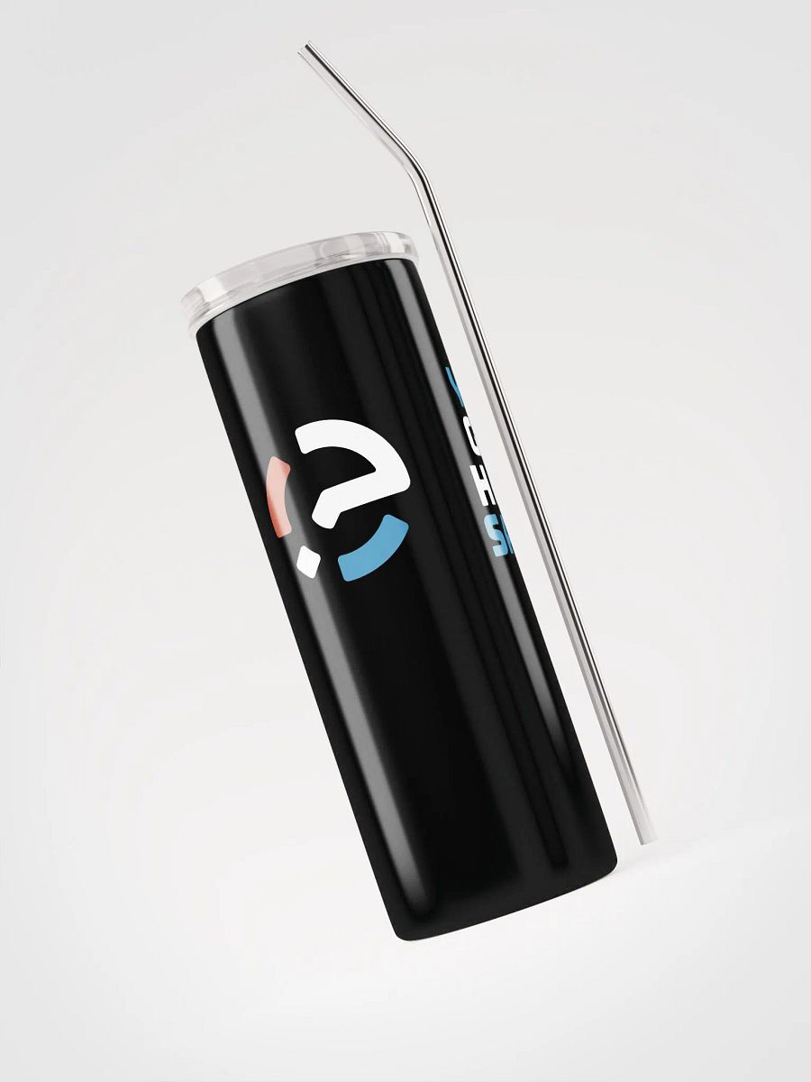 Q&A Tumbler Black - Yea God Hath Said product image (4)