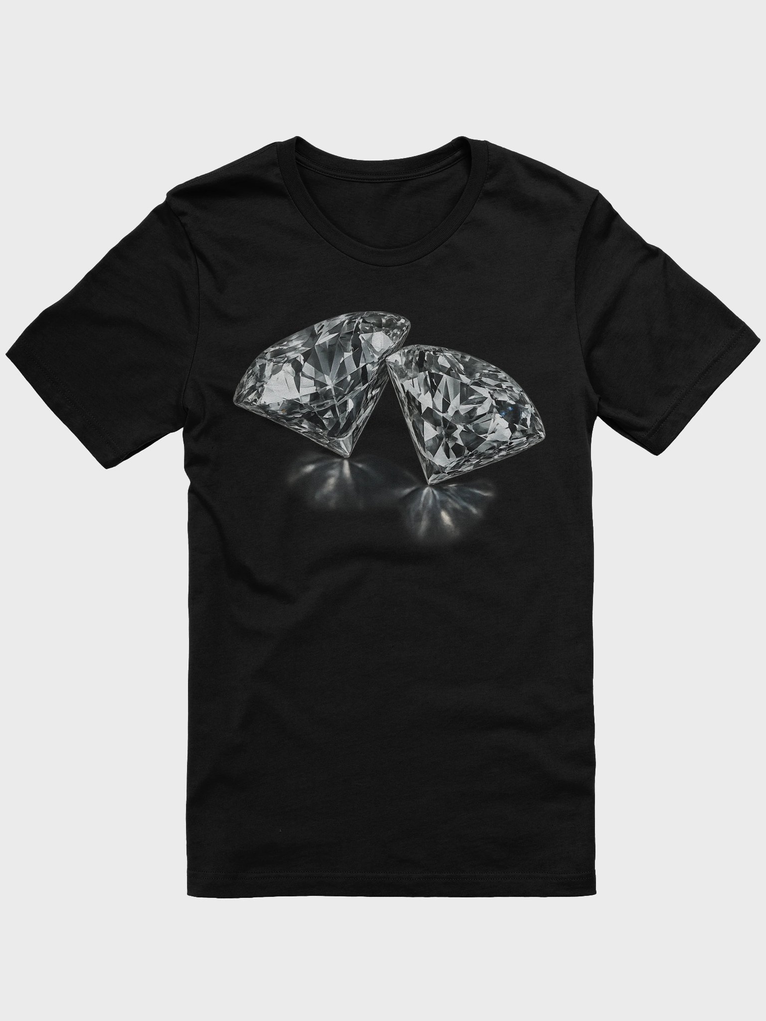 Faceted Elegance Diamond T-Shirt product image (7)