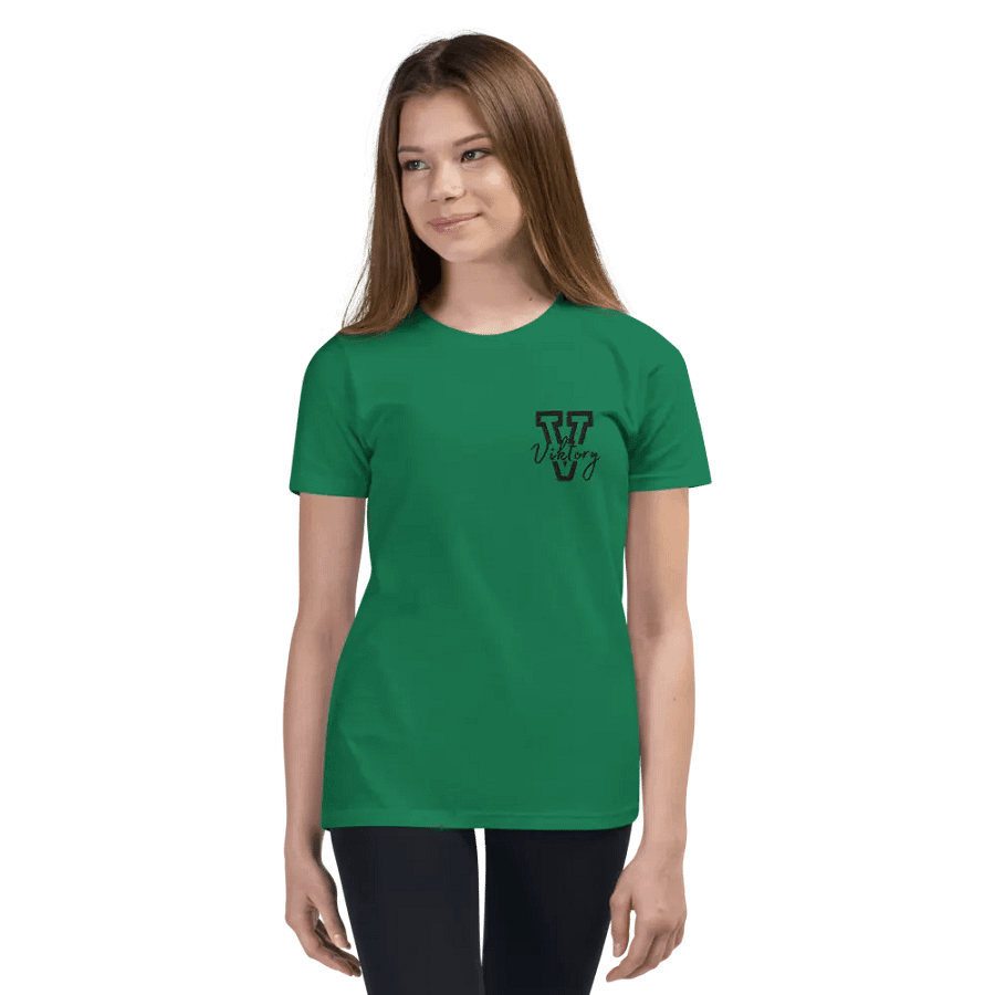 Kids Shirt Green (black logo) product image (11)