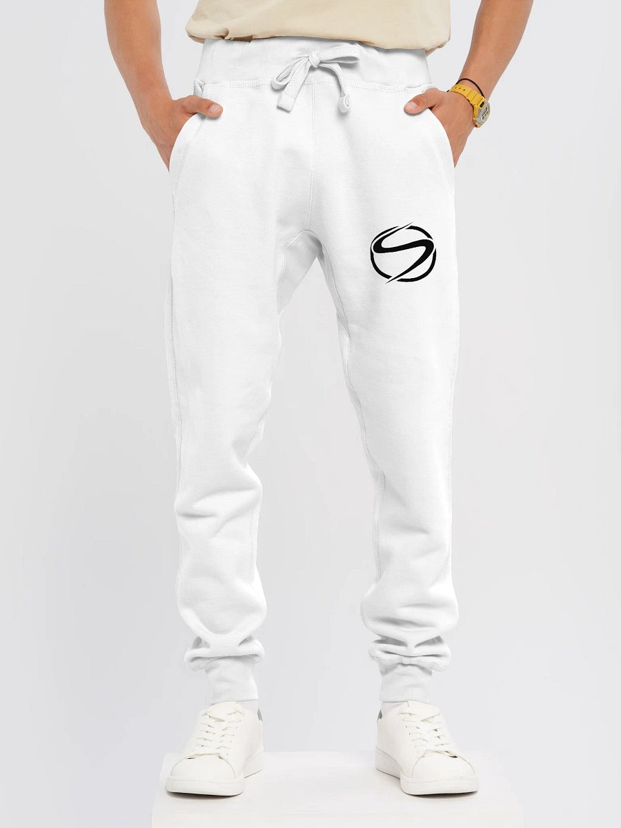 Nordic Pulse Fleece Joggers | White product image (3)
