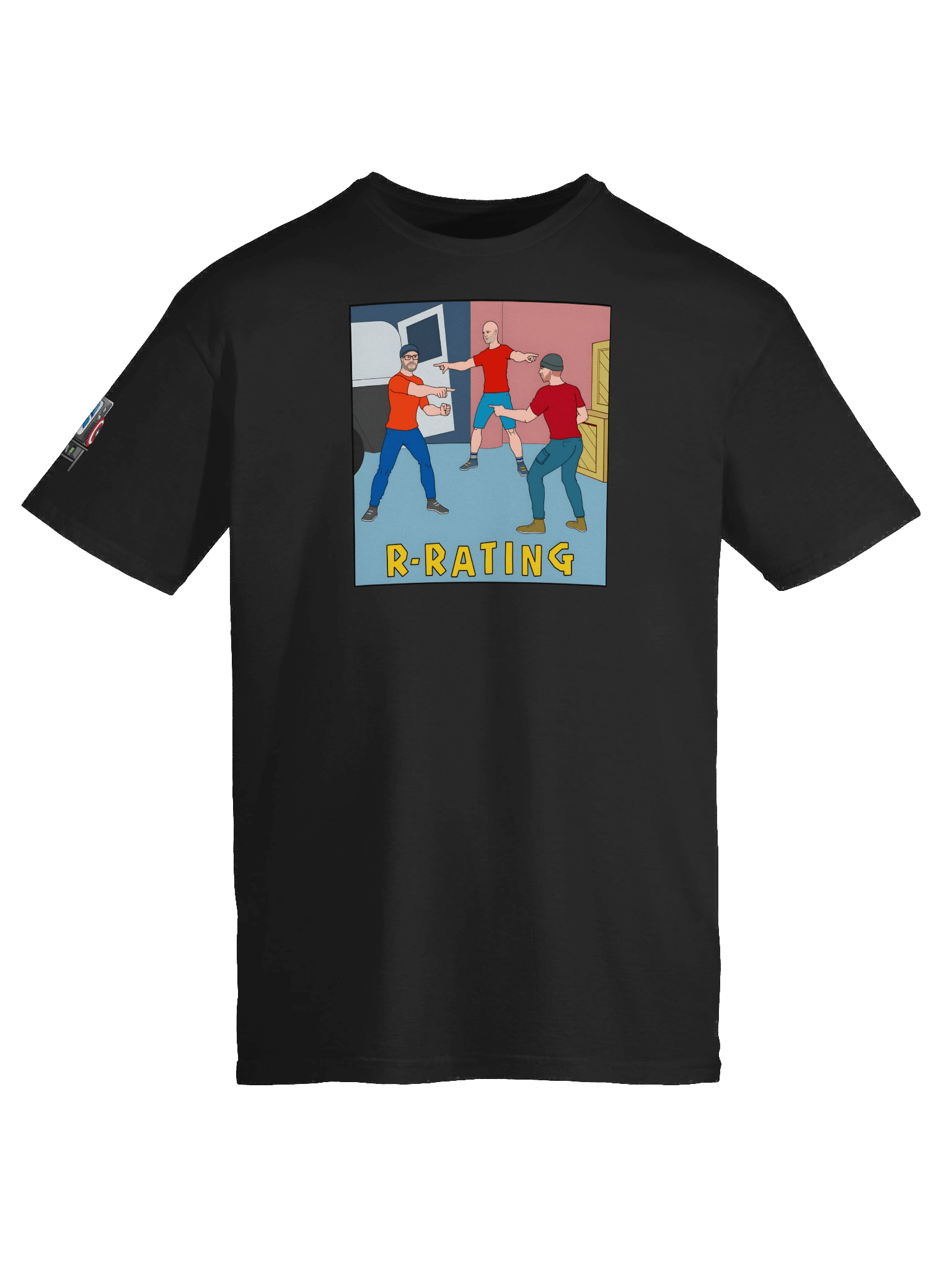 R Rating SpiderMeme T-Shirt product image (9)