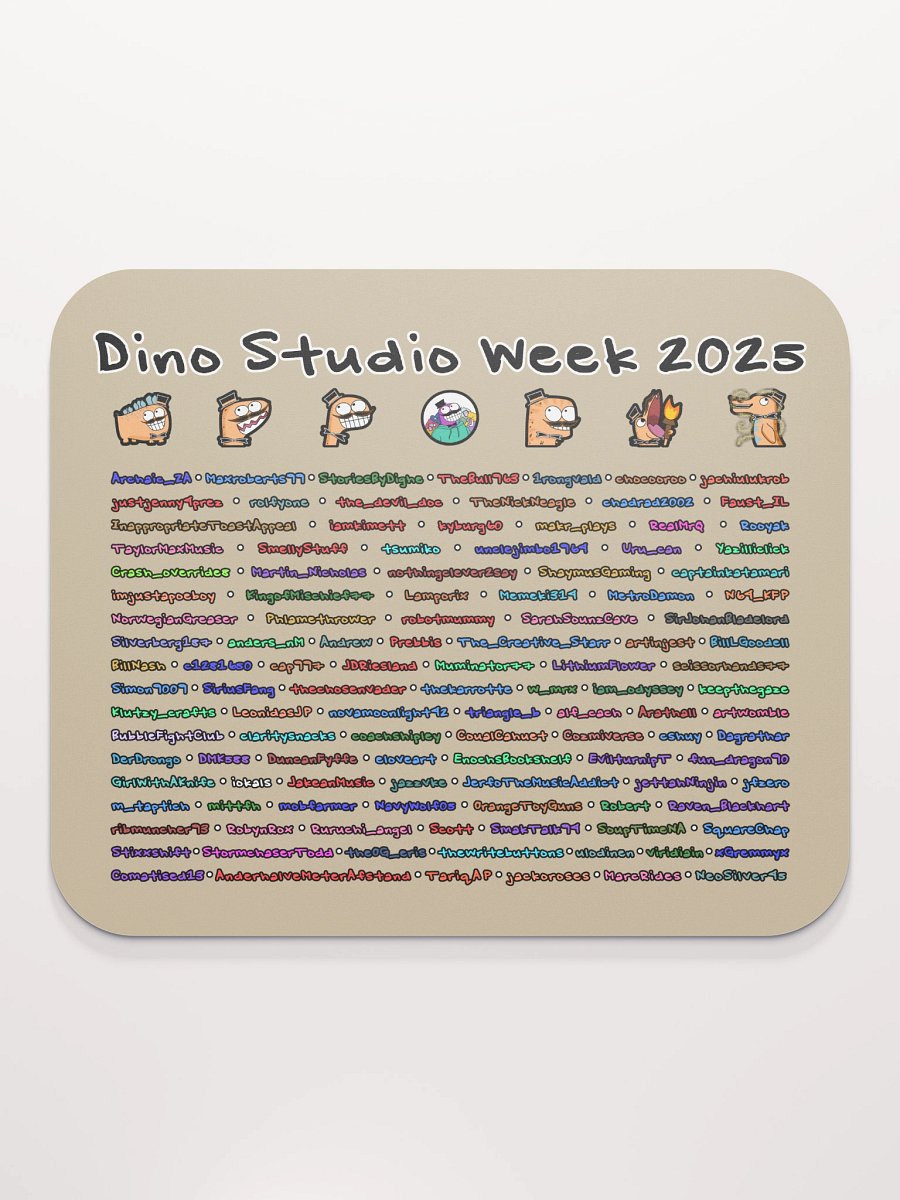Studio Week 2025 Mouse Pad product image (2)
