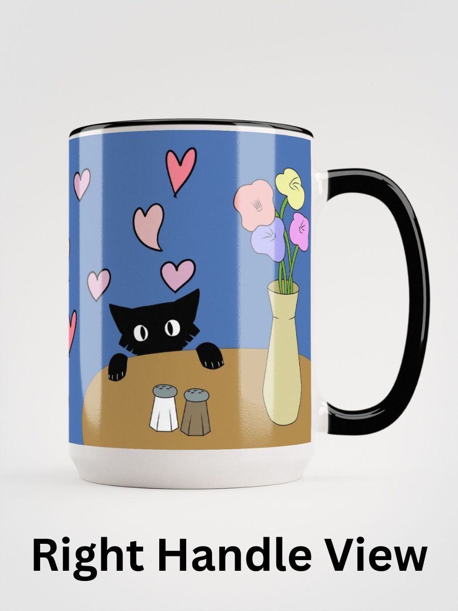 Peek-a-Boo Kitty Love Mug product image (5)