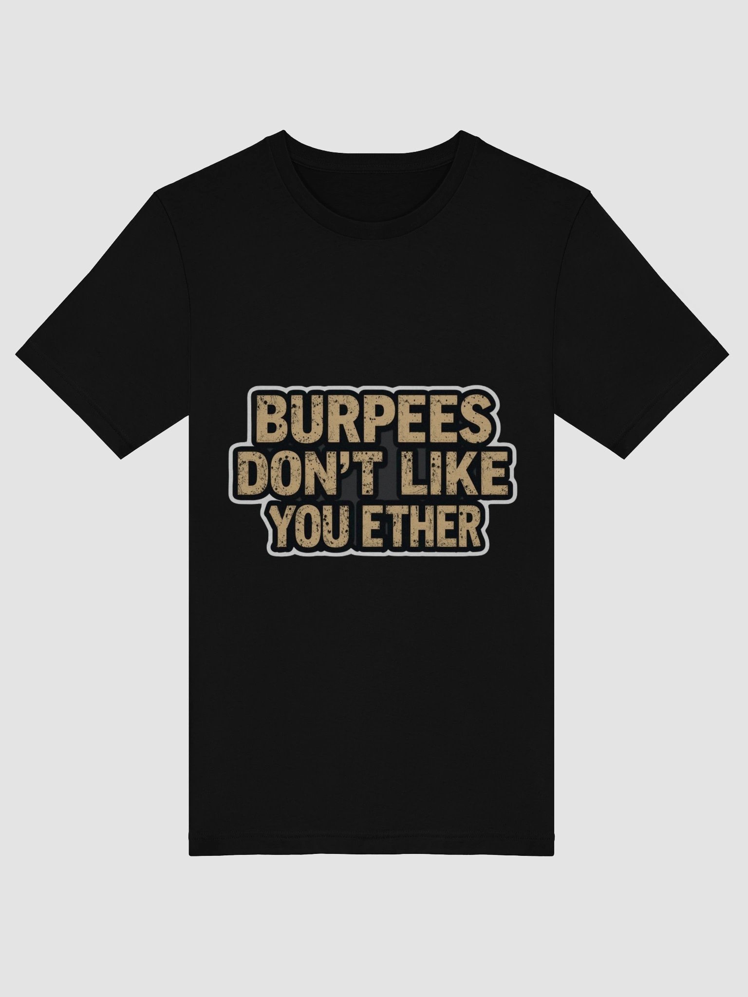 Distressed Burpees Statement Tee product image (5)