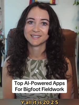 ✨🌿Full video on YouTube, link in bio🌿✨ Turning your phone into the ultimate bigfoot research tool starts with these AI-powered apps. Are you going to try any of these in the field? Let me know in the comments! • • • #bigfoot #sasquatch #sasquatchdataproject #bigfootsighting #nature #cryptid #bigfootisreal #ai #wildlife #fyp 
