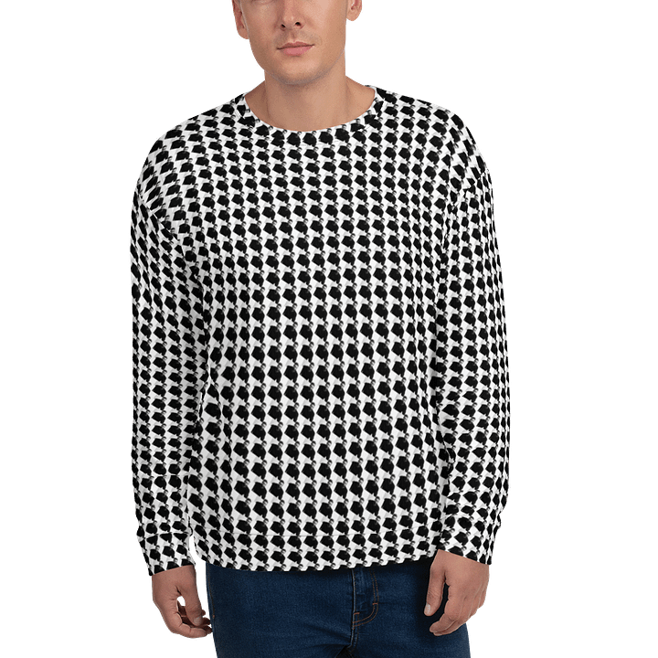 gigaJIMstooth pattern crew neck sweater product image (2)