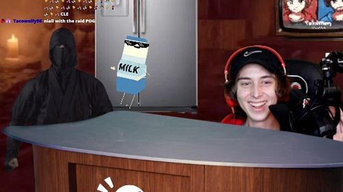 SoLegendDairy an actual nut. Who’s idea was it to let him behind the desk?? Just one of the many hilarious moments from Get Y...